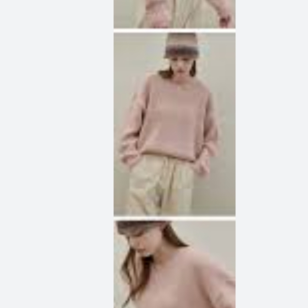 V-neck knit sweater - Picture 3 of 3
